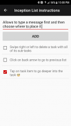 Inception List: Todo List, Tasks screenshot 6