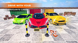 Parkeer 3D-spel: Kar-spel screenshot 2