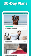 Rücken Workout Fitness Coach screenshot 1