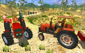 Tractor Driving Simulator Offroad Tractor Trolley screenshot 0