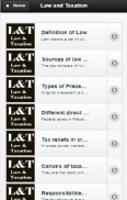 Laws of Taxation screenshot 2