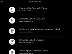 NUFC FANS APP Newcastle United screenshot 3