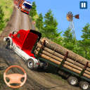 Offroad Logging Truck Games 3D Icon