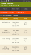 Student Time Table screenshot 2