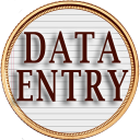 Data Entry - Work From Home Icon