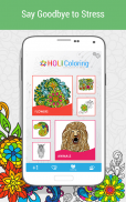 Holi Colouring Book for Adults screenshot 0
