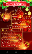 Xmas Time GO Keyboard Theme screenshot 1