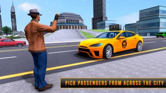 Taxi Driver Rush: Extreme City Pro Driving screenshot 2