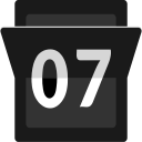 Flip Clock - Desk Clock Icon