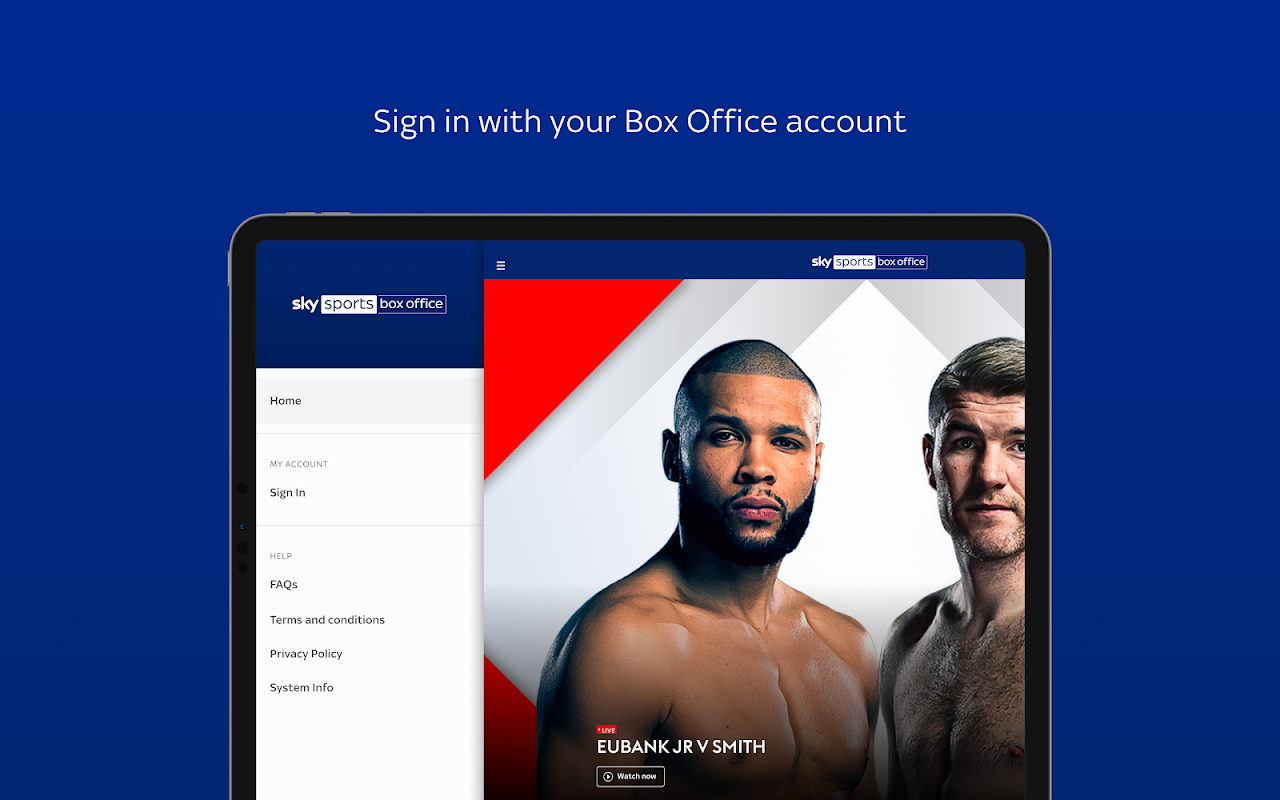 Sky Sports Box Office APK Android Aptoide