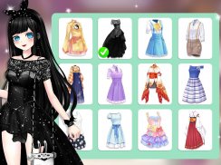 Anime Dress Up and Makeup Game screenshot 3