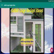 rabbit cage design ideas screenshot 4