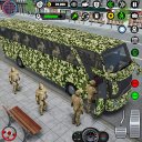 Armee Bus fahren 2017 - militärischen Transporter