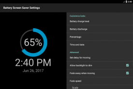 Battery Screen Saver - Customizable Daydream screenshot 7