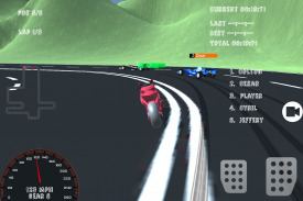 moto contro corsa formula 3D screenshot 1