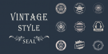 Vintage Style Seal-Solo Theme screenshot 0