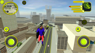 US Flying Superhero Rope Captain Vegas City screenshot 0