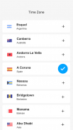 World Clock – World time clock screenshot 5