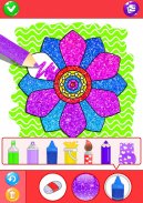 Glitter Flowers Coloring Book screenshot 16