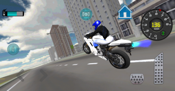 Fast Motorcycle Driver 3D screenshot 2