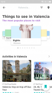 Valencia Travel Guide in English with map screenshot 1