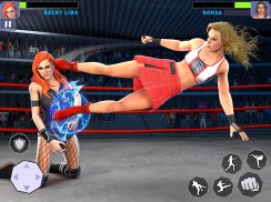 Women Wrestling Rumble: การต่อสู้ในสวนหลังบ้าน screenshot 7