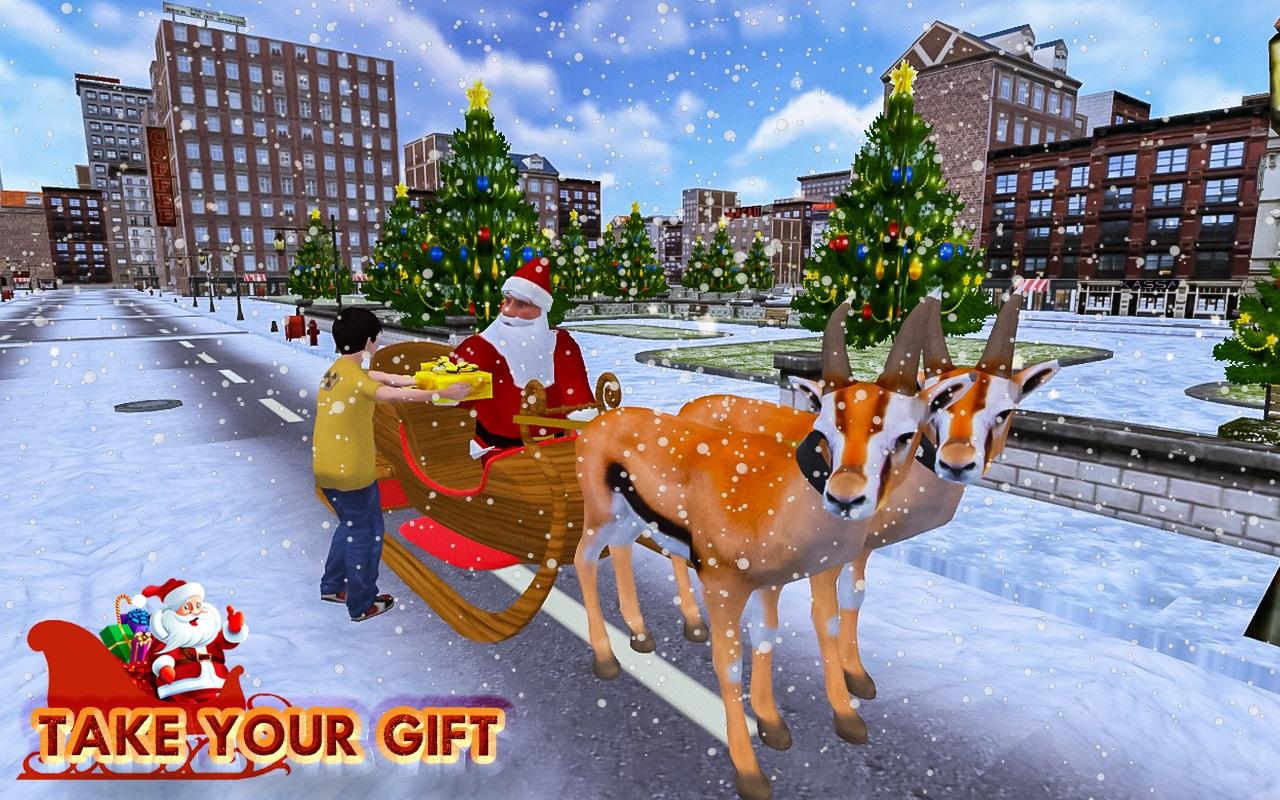 Santa Claus Gifts Delivery Cab: 4x4 Jeep Taxi Driving Christmas in the City  and Offroad Rush Driving Simulation Free game for Kids::Appstore  for Android