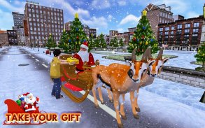Christmas Santa Rush Gift Delivery- New Game 2019 screenshot 1