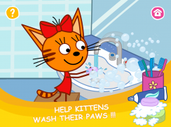 Kid-E-Cats: Housework Educational games for kids screenshot 0