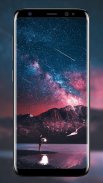 Space galaxy universe Milky Way Wallpaper screenshot 13