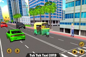 Offroad Tuk Tuk Rickshaw Taxi Sim 2019 screenshot 1