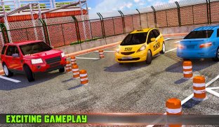 تاكسي مجنون تلة وقوف السيارات محاكي 3D screenshot 3