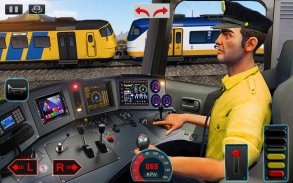 مدينة قطار محاكاة 2019 حر قطار ألعاب 3D screenshot 2