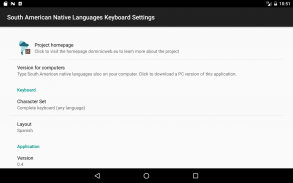 South American Native Keyboard screenshot 11