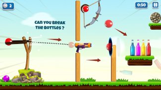 Slingshot Bottle Shooting Game screenshot 7