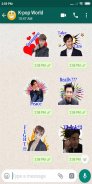 EXO 엑소 KPOP Meme Whatsapp Stickers WAStickerApps screenshot 2