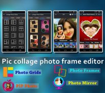 Pic collage Photo Frame Editor screenshot 9