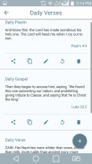 Catholic Bible Offline Daily screenshot 1