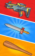 Weapon evolution 3D Run Game screenshot 10