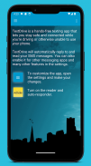 TextDrive - Auto responder / No Texting App screenshot 2