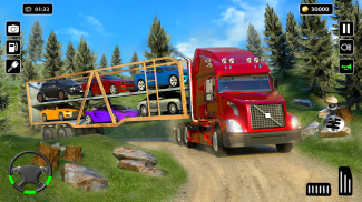बड़ा ट्रक ड्राइविंग स्कूल सड़क से हटकर परिवहन खेल screenshot 0