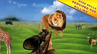Wild Lion Hunting Deer Survivl screenshot 1