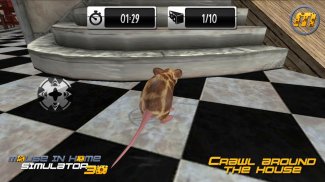 Мышь В Доме Симулятор 3D screenshot 2