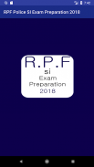 RPF Police SI Exam Preparation 2019 screenshot 0