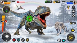 Echter Dinosaurier Ballerspiel screenshot 3