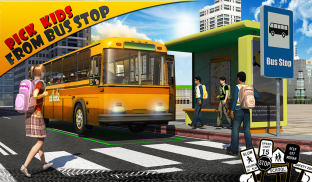 Schoolbus Driver 3D SIM screenshot 5