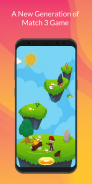 Cute Birds Match 3 Puzzle Game screenshot 1