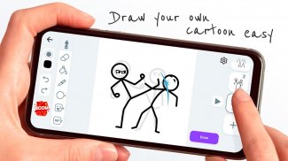 Stickman: draw animation maker screenshot 2