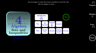 Algebra Tutorial 4 screenshot 3