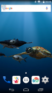 3D Sea Fish Live Wallpaper HD screenshot 1